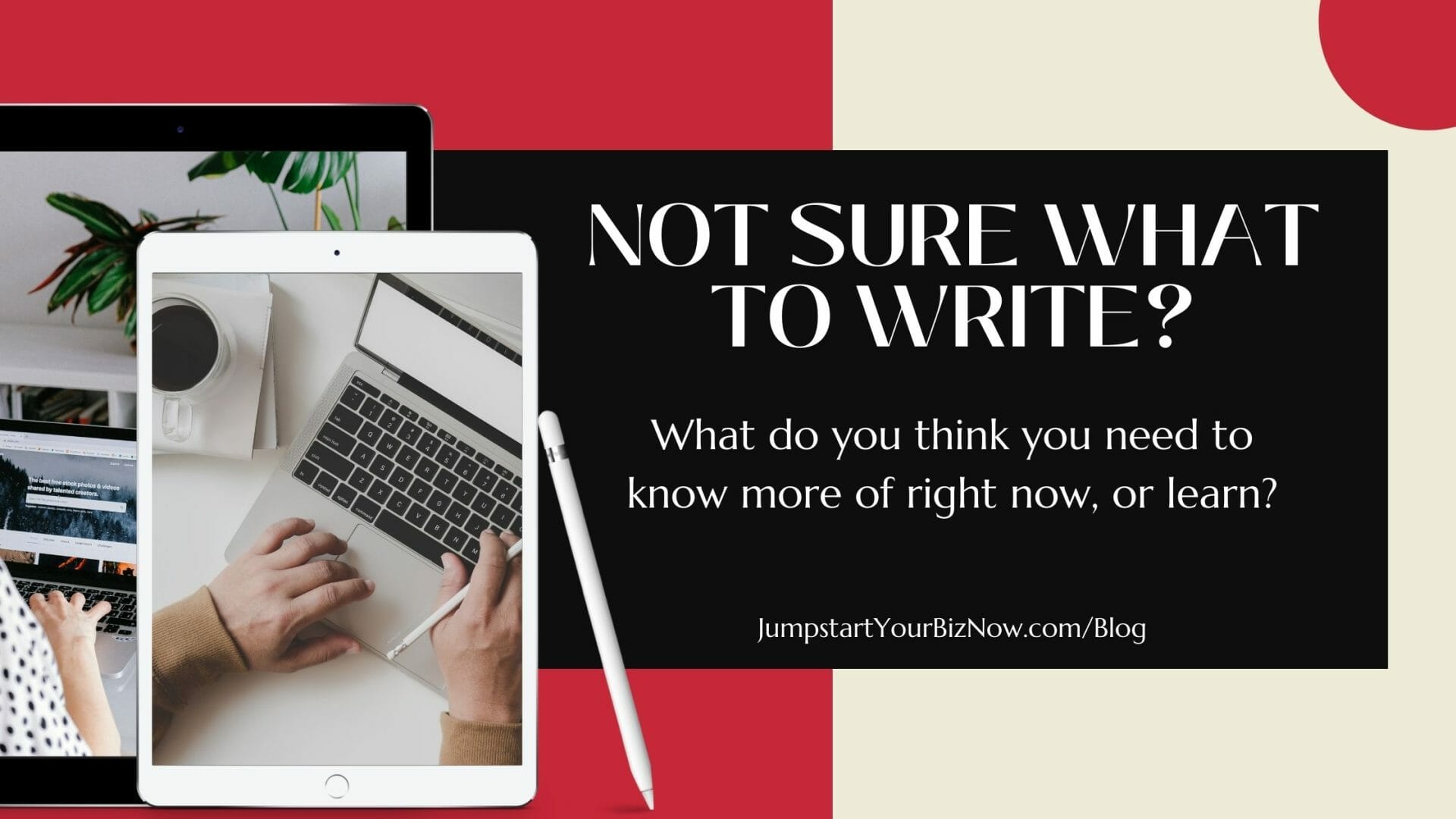 Not sure what to write?