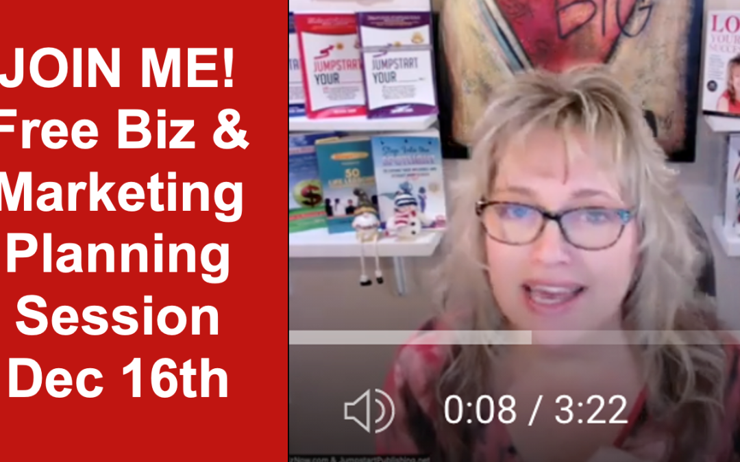 Free Marketing & Business Planning Session