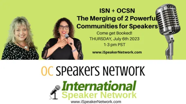 If You’re a Speaker Then You Want to Join the IS Network!